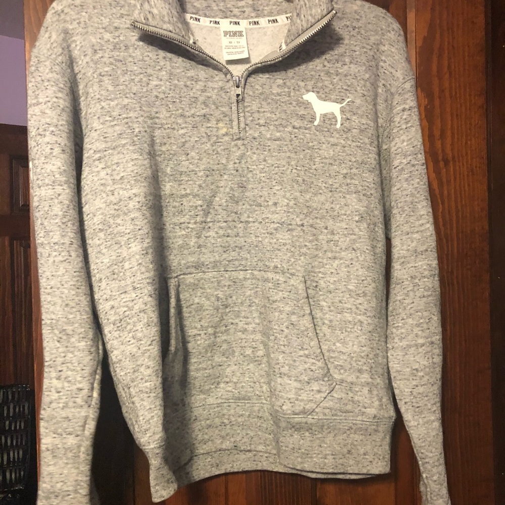 VS PINK 1/4 Zip Sweatshirt